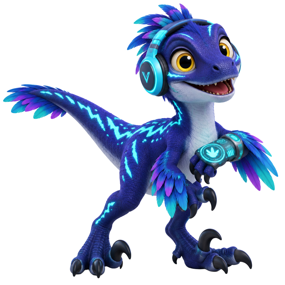 Velo the Velociraptor